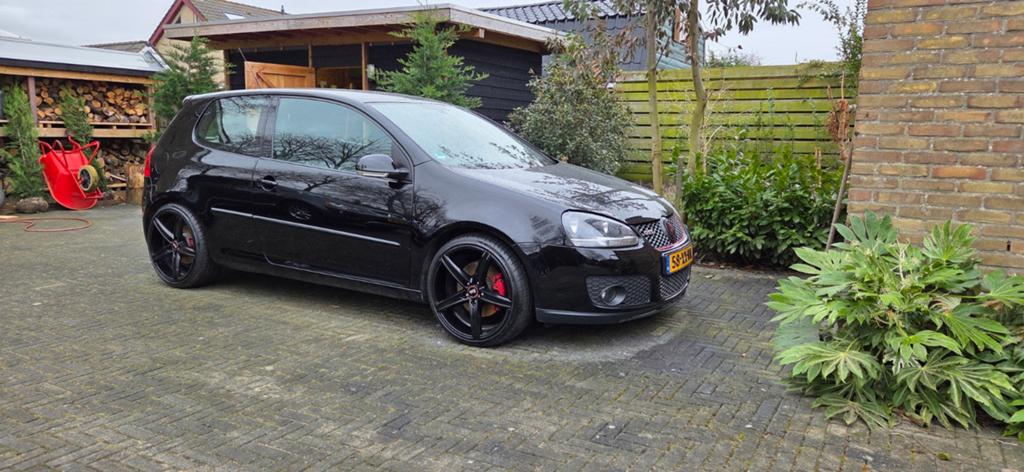 Volkswagen Golf 2.0 GTI 147KW 2007 Zwart, Auto's, Volkswagen, Zwart, 4 cilinders, Zwart, Bedrijf