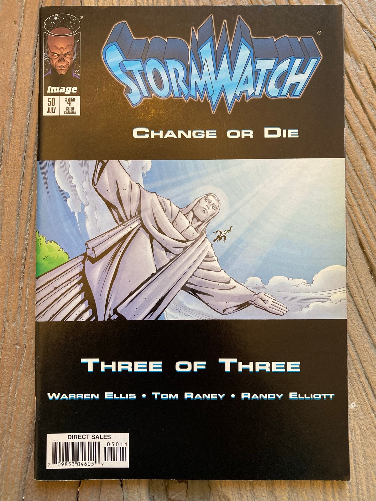 Stormwatch #50 - Change or Die - Warren Ellis, Eén comic, Ophalen of Verzenden, Zo goed als nieuw, Amerika