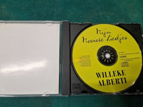cd willeke alberti mijn mooiste liedjes, Ophalen of Verzenden