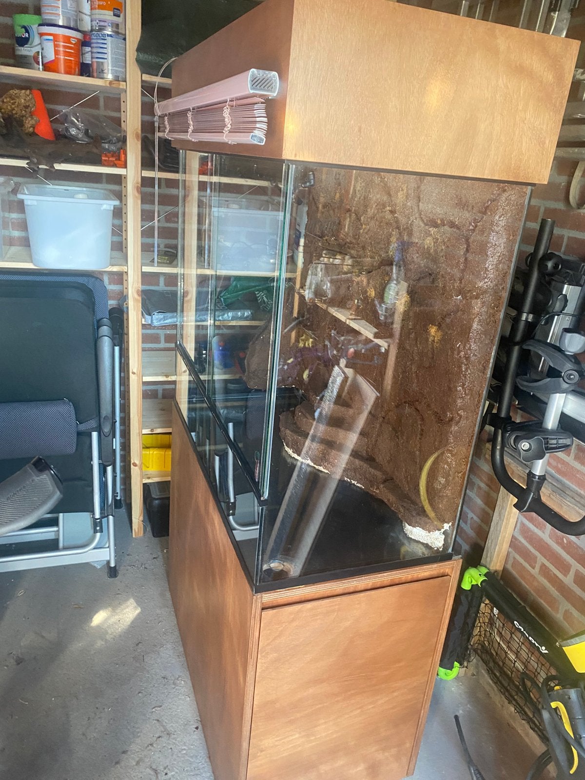 Terrarium pijlgifkikkers, Ophalen, Zo goed als nieuw