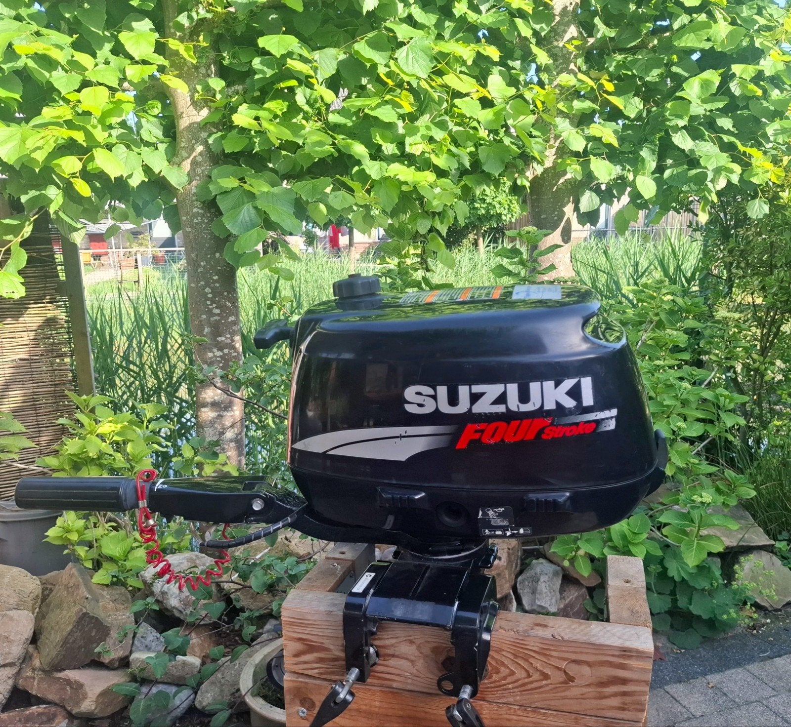 Suzuki 6pk kortstaart buitenboordmotor, Gebruikt, 5 tot 10 pk, Viertaktmotor, Ophalen of Verzenden