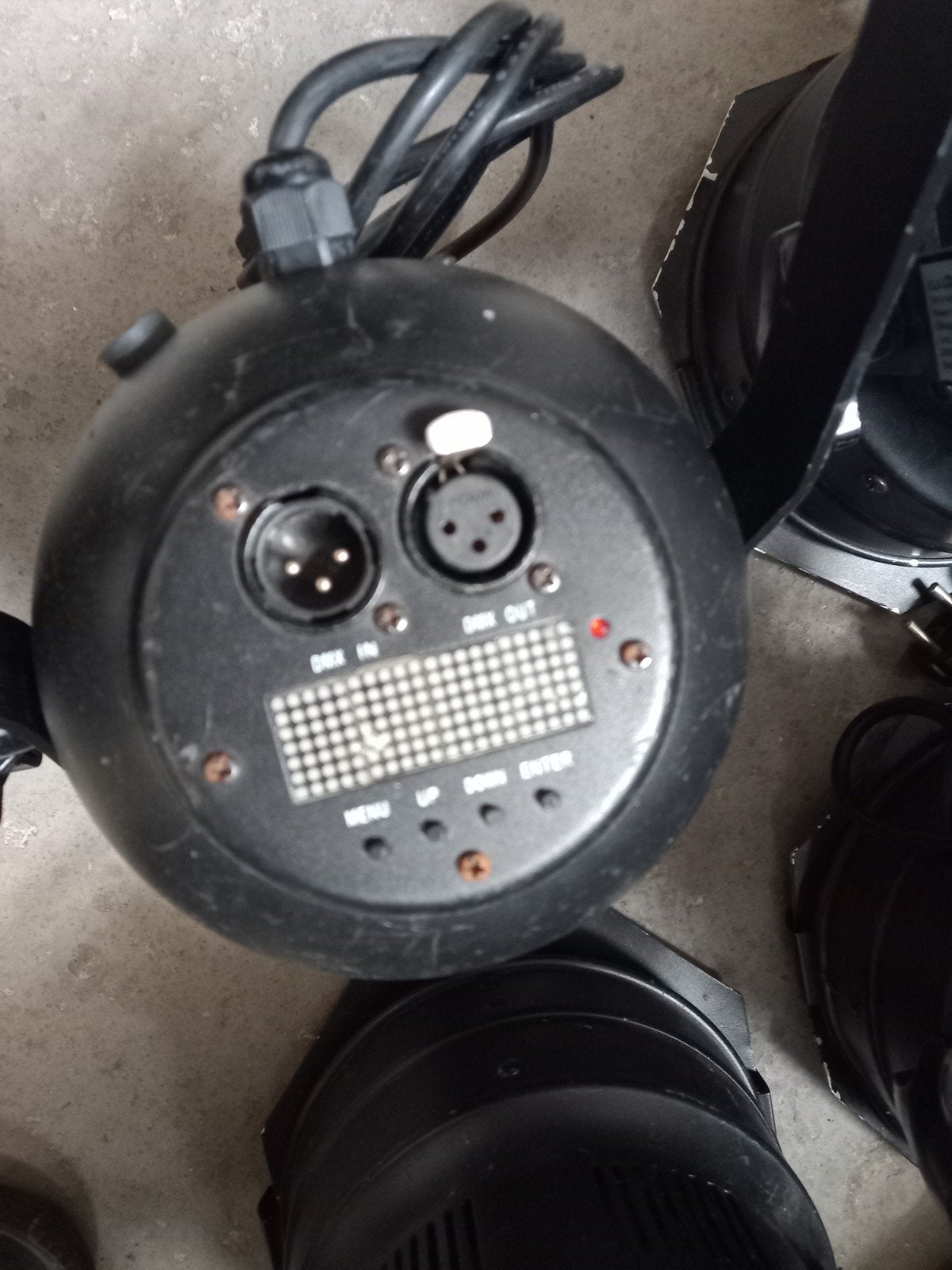 Te koop cls ledpar 56 rgb,dmx en digitaal display, Muziek en Instrumenten, Ophalen, Gebruikt, Licht