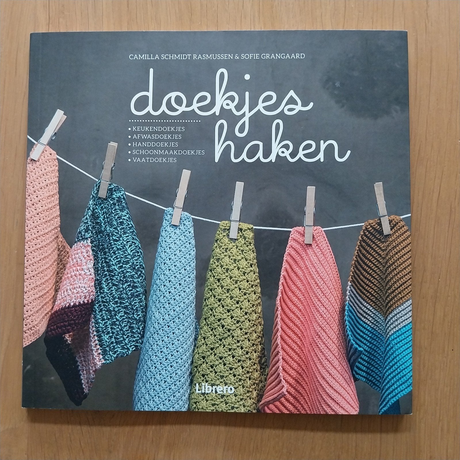 Doekjes haken - Keukendoekjes, afwasdoekjes, vaatdoekjes, Breien en Haken, Camilla Schmidt Rasmussen & Sofie Grangaard, Nieuw