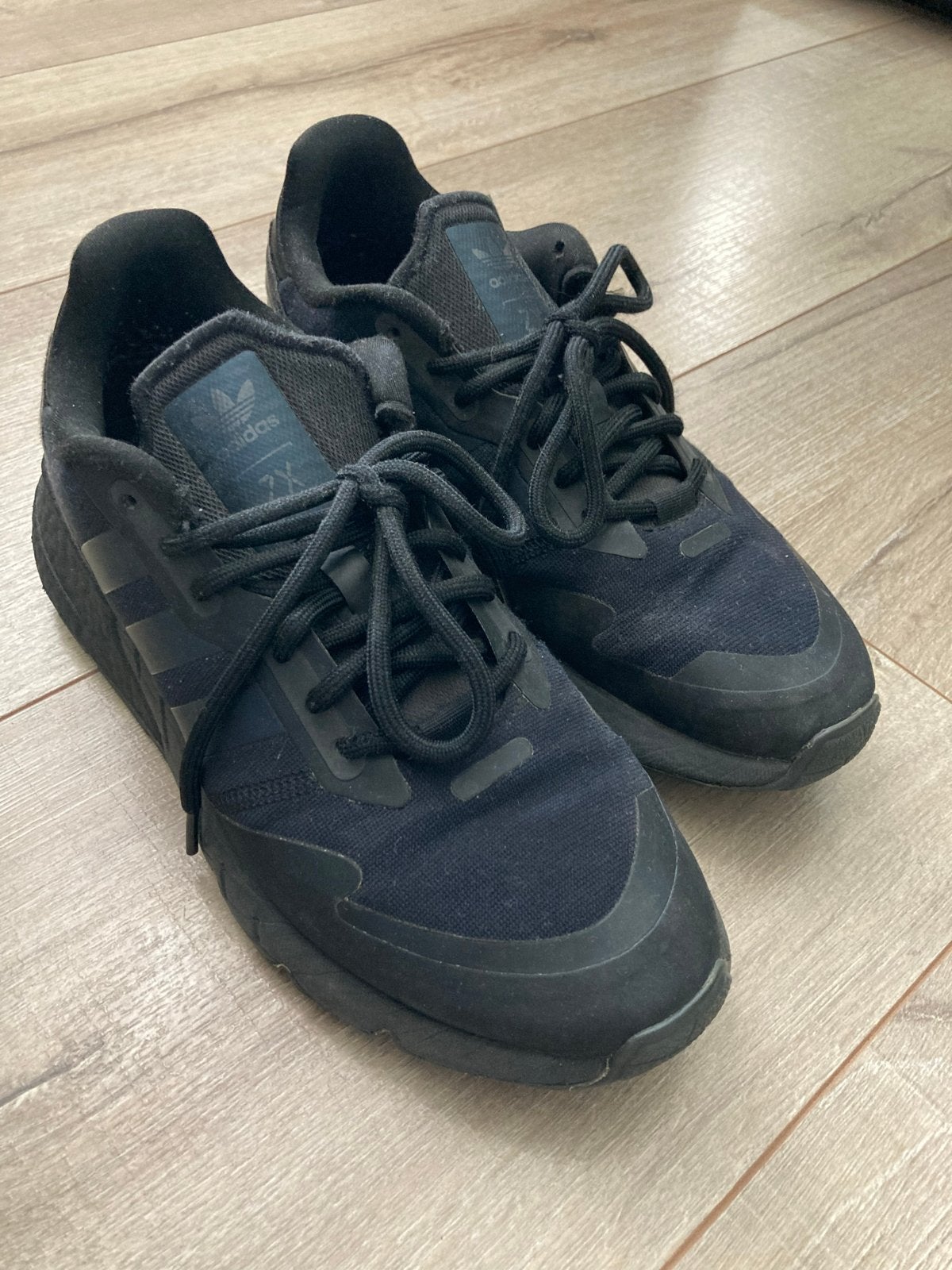 Adidas ZX Sneakers - Zwart blauw, Verzenden, Zwart, Sneakers of Gympen, Gedragen