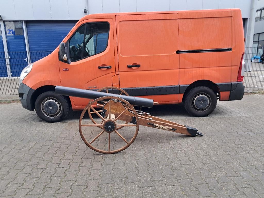 Replica getrokken achterlaad kanon, groot model 237cm, Ophalen, Eu, Overige gebieden, Eu