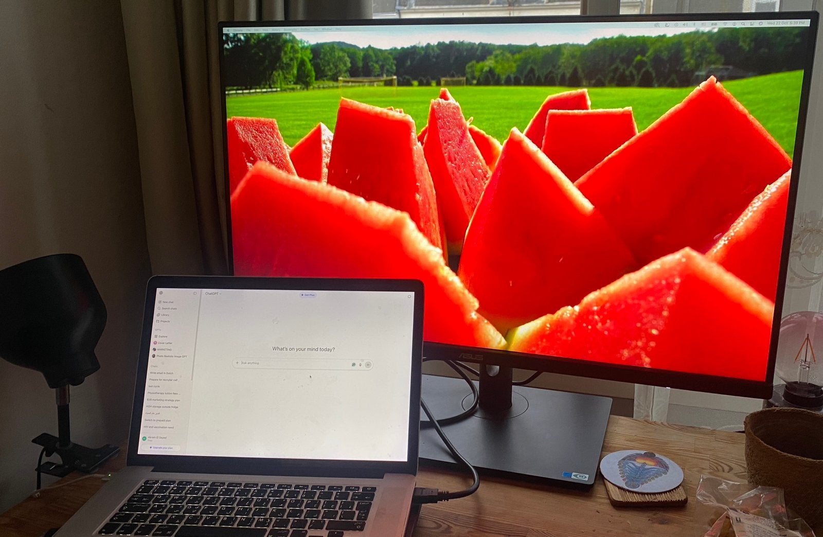 Asus proart display pa328CGV 32 inches HDR barely used, Ophalen, Nieuw