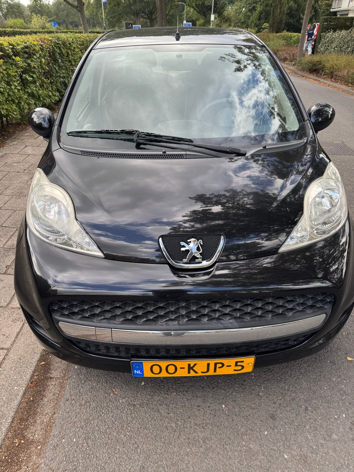 Peugeot 107 1.0 12V 5DR 2009 Zwart, Voorwielaandrijving, 4 stoelen, Origineel Nederlands, Handgeschakeld