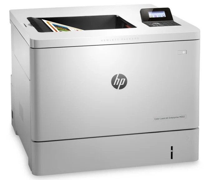 HP Color LaserJet Enterprise M553 kleurenlaserprinter, Ophalen, Gebruikt, Kleur printen, Printer