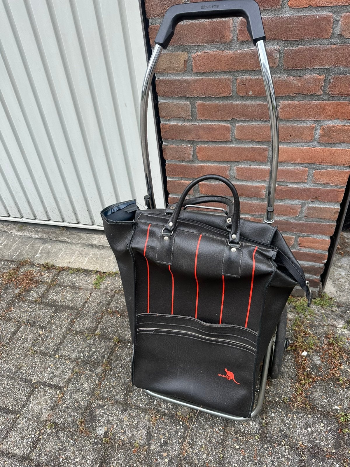 Rommelmarkt boodschappen trolley, Ophalen, Gebruikt
