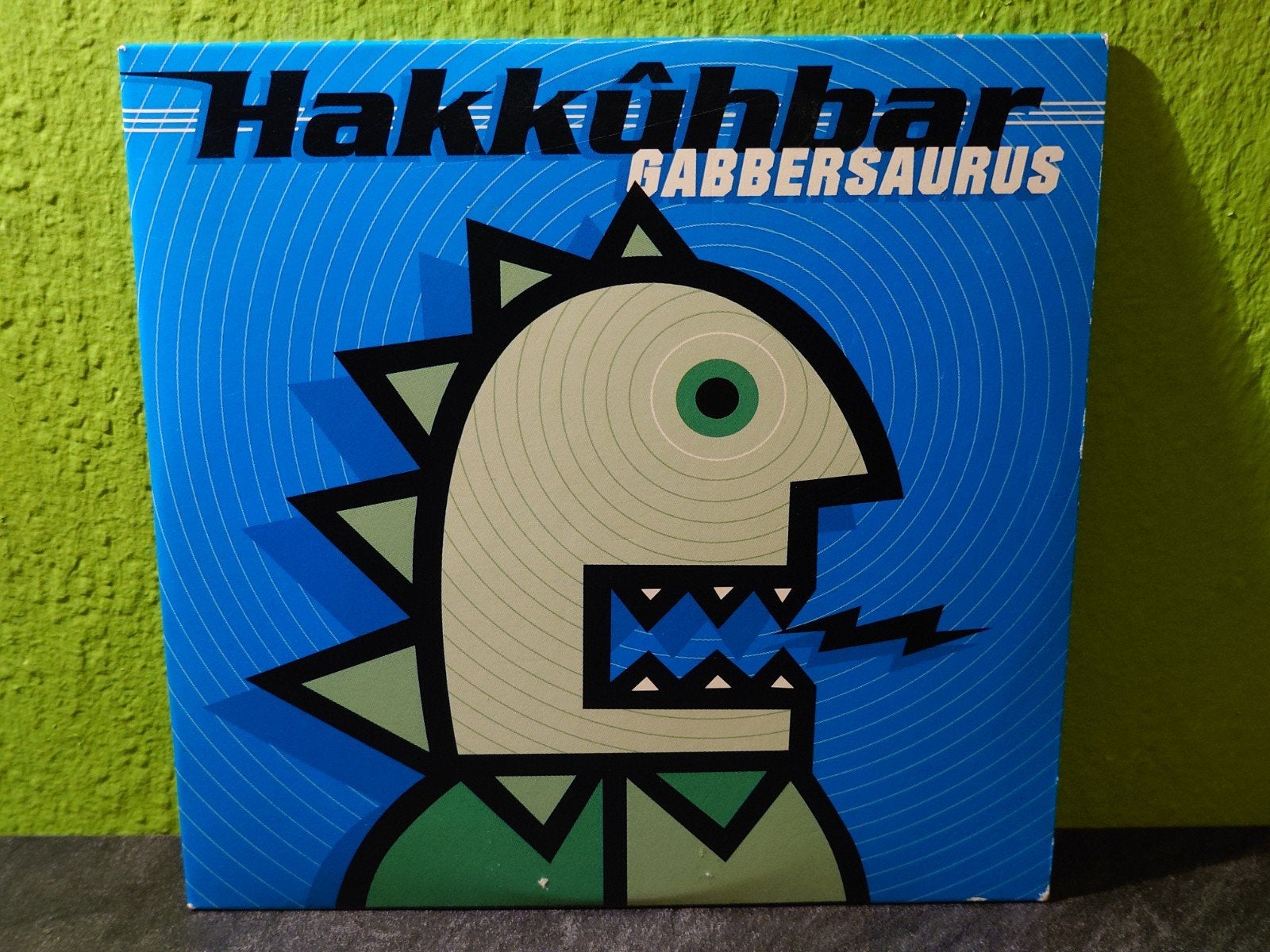Hakkûhbar - Gabbersaurus - Happy Hardcore, Gebruikt, Hardcore, Ophalen of Verzenden, Single