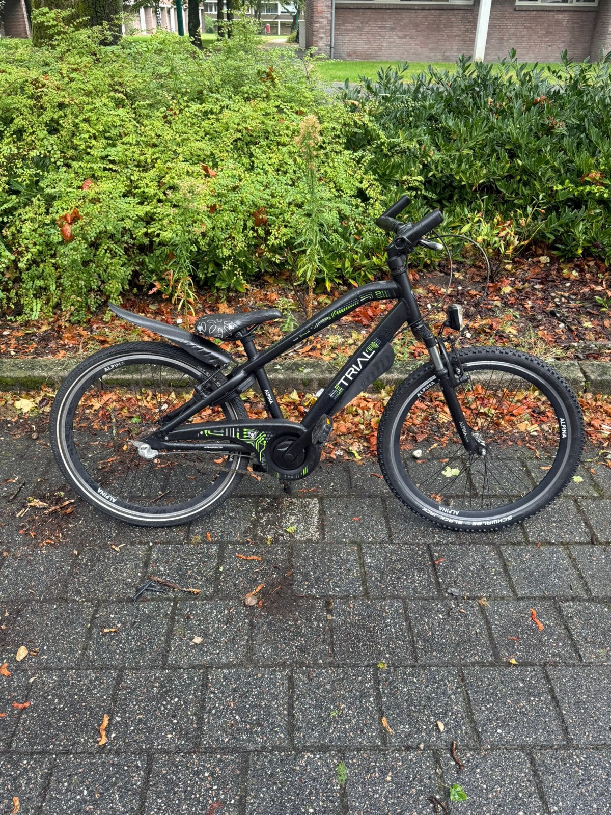 jongensfiets alpina trial 24 inch 3v, Ophalen, Zo goed als nieuw, 24 inch, Handrem