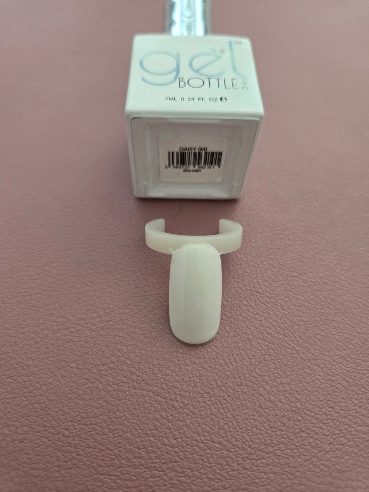The GelBottle Inc. Gel Nagellak Daisy wit 7 ml, Verzenden, Wit, Zo goed als nieuw, Handen en Nagels