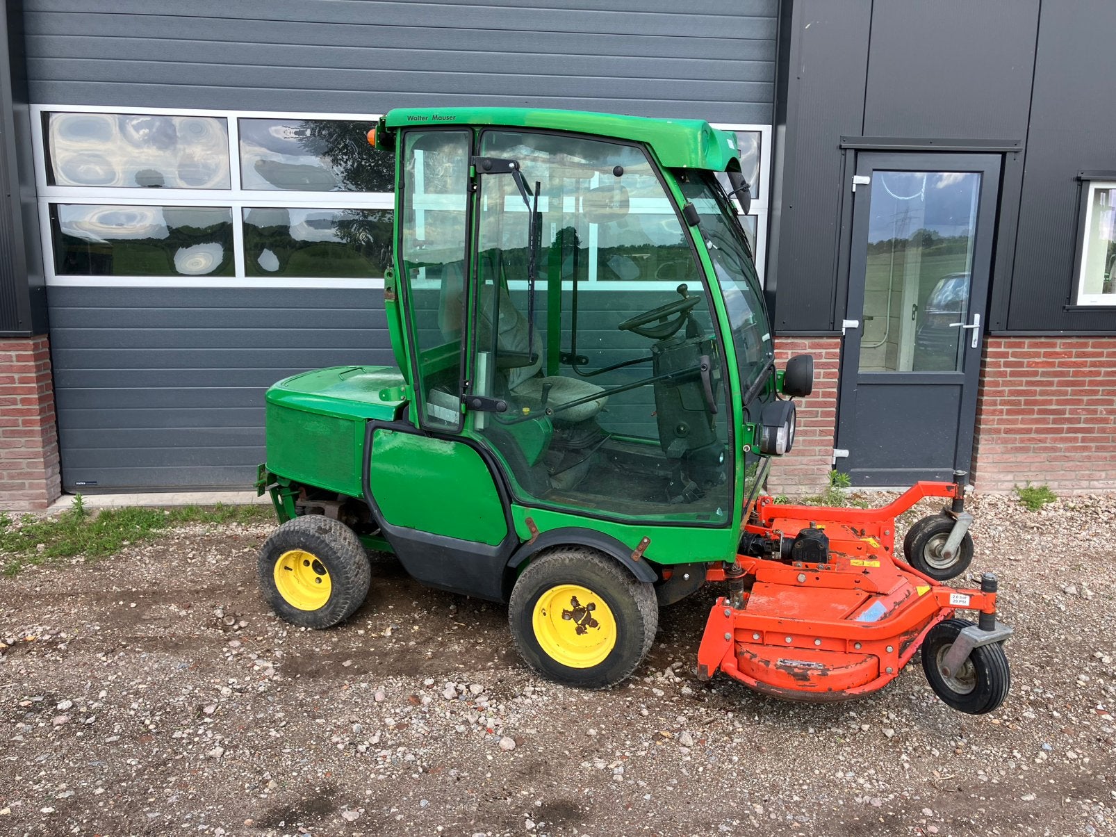 John deere frontmaaier diesel, Ophalen of Verzenden, Gebruikt