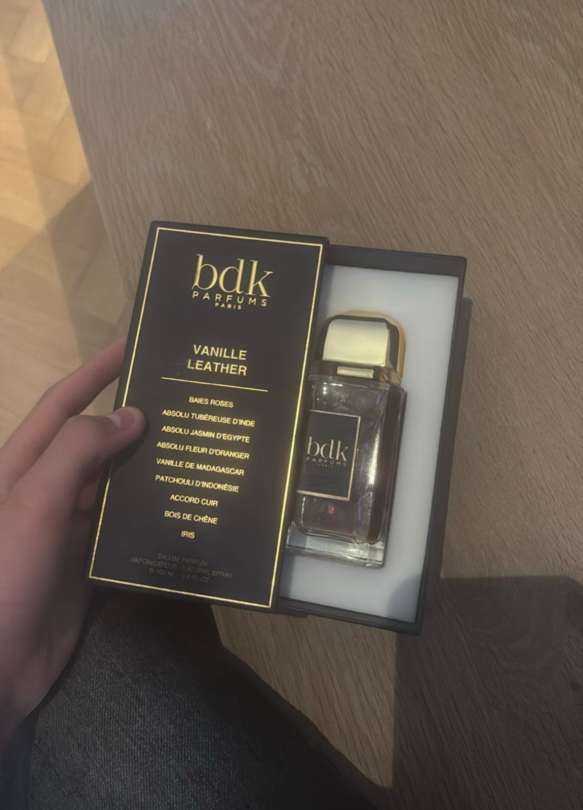 BDK Parfums Vanille Leather Eau de Parfum 100ml, Bdk, Ophalen of Verzenden, Zo goed als nieuw, Hhggg