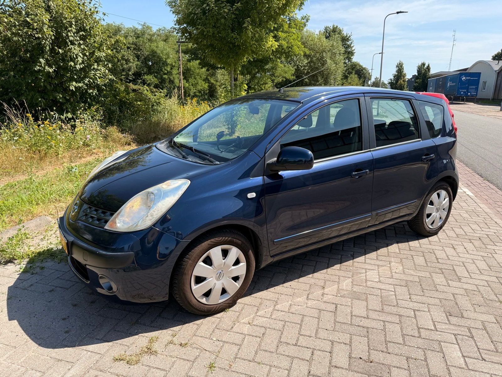 Nissan Note 1.6 16V 2007 Blauw, Voorwielaandrijving, 15 km/l, 4 cilinders, Blauw