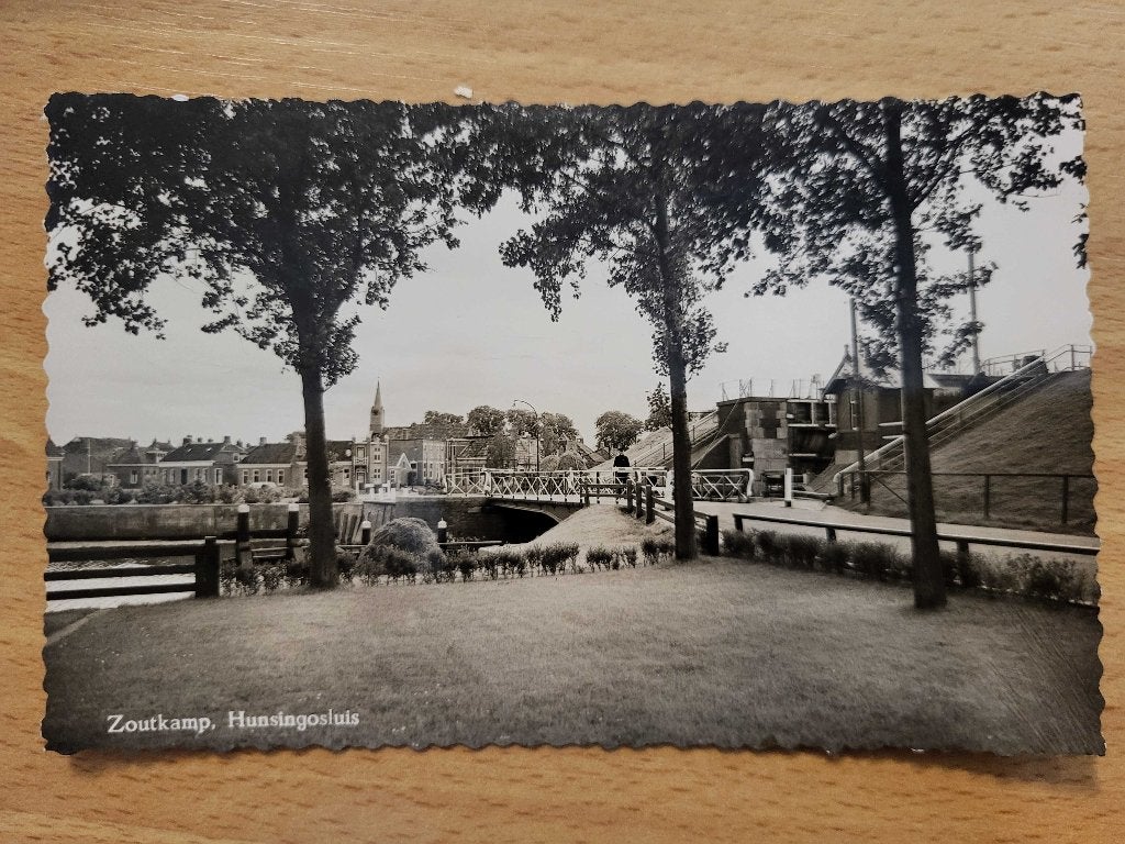 ansicht ZOUTKAMP Sluis, Ophalen of Verzenden, Voor 1920, Groningen