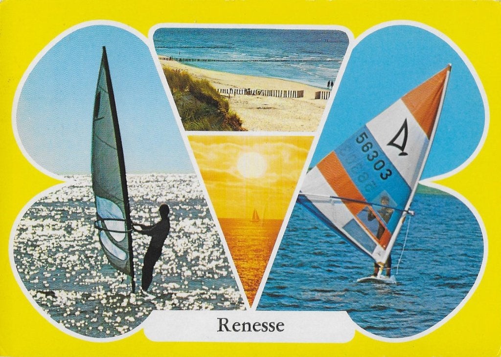 Renesse Gelopen Ansichtkaart ( A635), Ophalen of Verzenden, 1980 tot heden, Gelopen