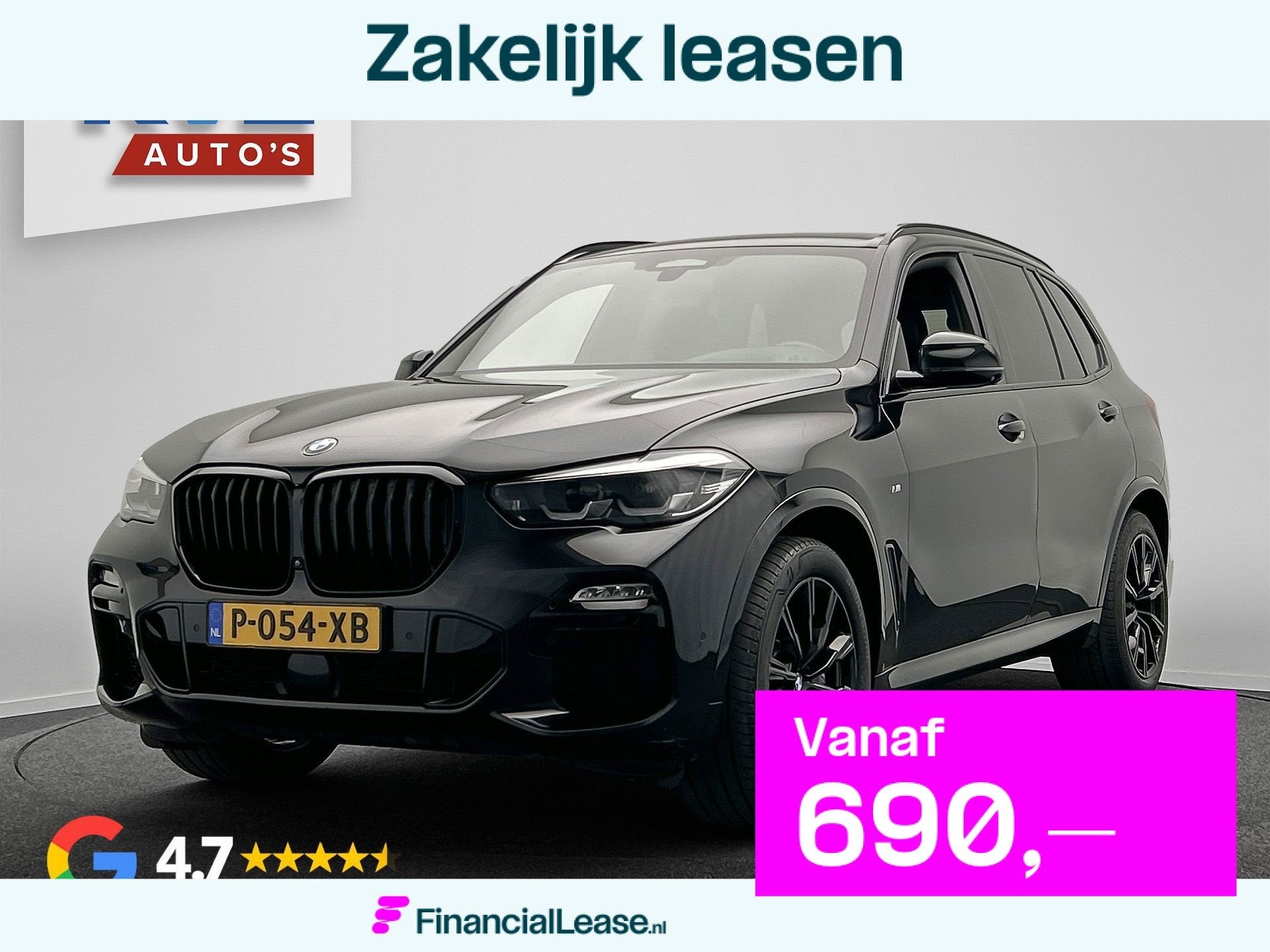 BMW X5 XDrive30d High Executive M-Sport| Head-up | H/K | Tre, Gebruikt, 2993 cc, 255 €/maand, Leder