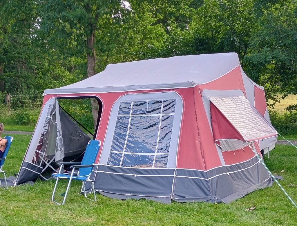 Vouwwagen Camp-let Concorde, Ophalen, Meerkleurig, Aanwezig, Camp-Let