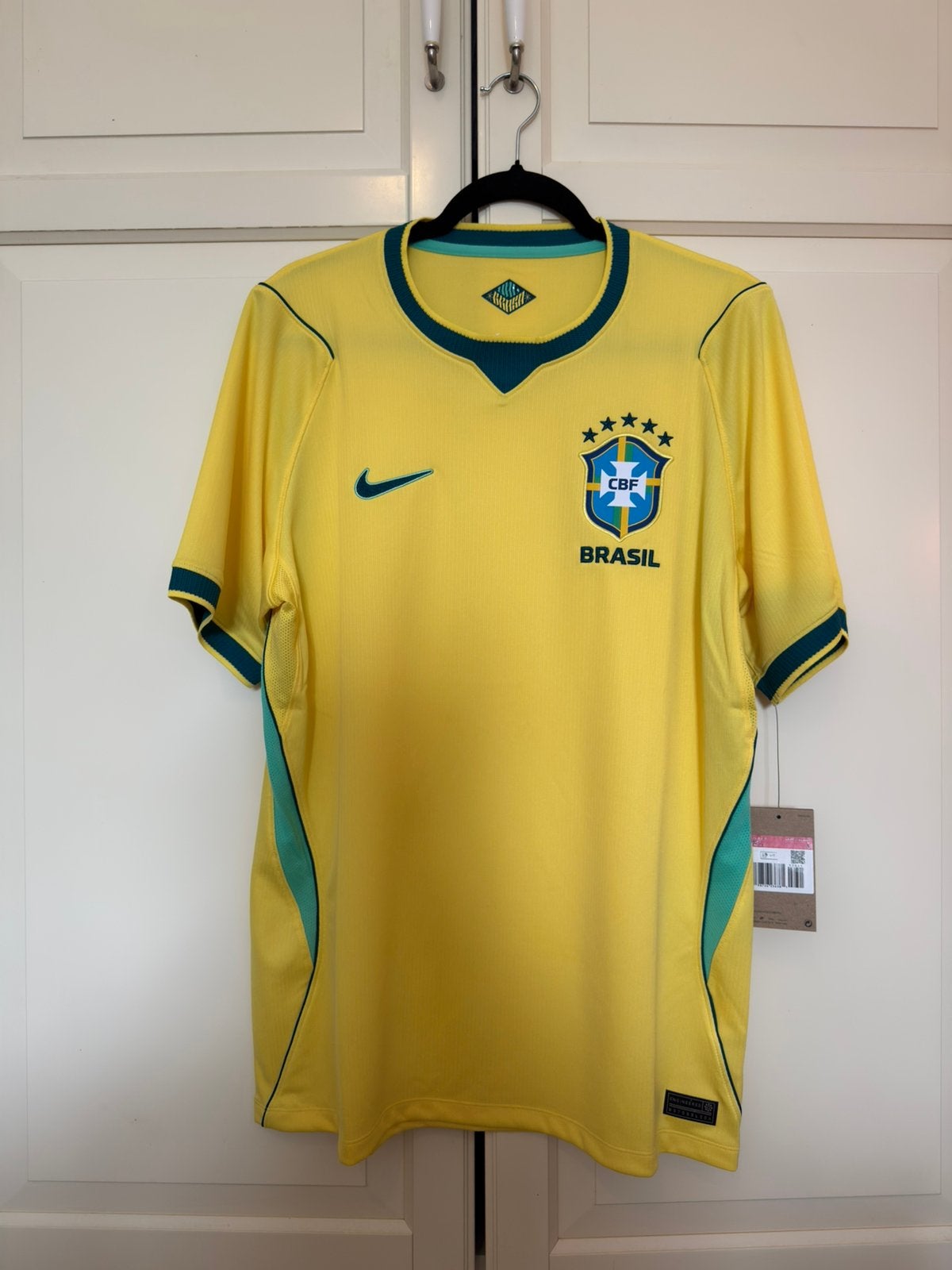 Brazilië thuisshirt WK 2026, Verzenden, Nieuw, Buitenlandse clubs, Shirt