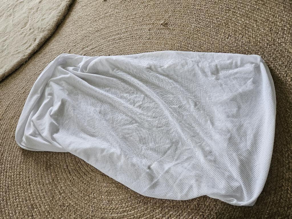 Aerosleep ledikant hoeslaken, Jongetje of Meisje, Ophalen of Verzenden, Zo goed als nieuw, Wit