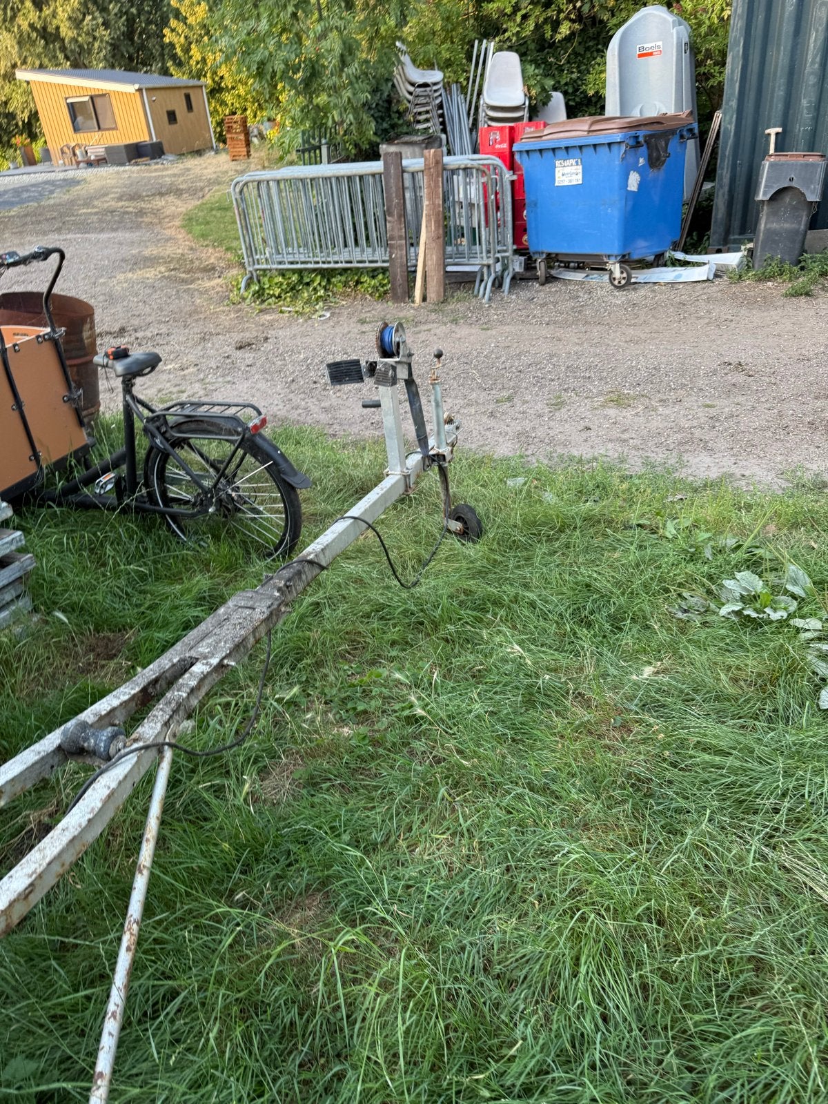 Boottrailer voor kleine boten tot 3,5m - Gebruikt, Watersport en Boten, Ophalen, Minder dan 1500 kg, Gebruikt, Overige typen