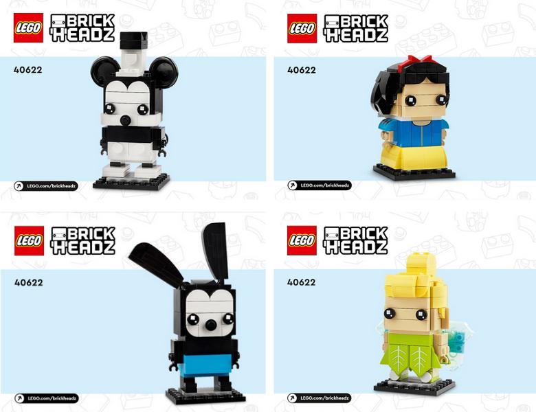 LEGO | Disney's 100e verjaardag | 40622, Lego, Lego, https://legohouse.com/en-gb/info/contact-us/, Ophalen of Verzenden