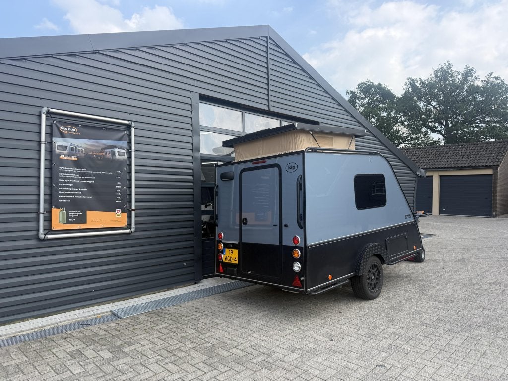 Kip Shelter PLUS OUTBACK | DE WAARD LUIFEL | OPZETTAFEL, Caravans en Kamperen, Caravans, Overige typen, Schokbreker, Kip, Tot en met 2