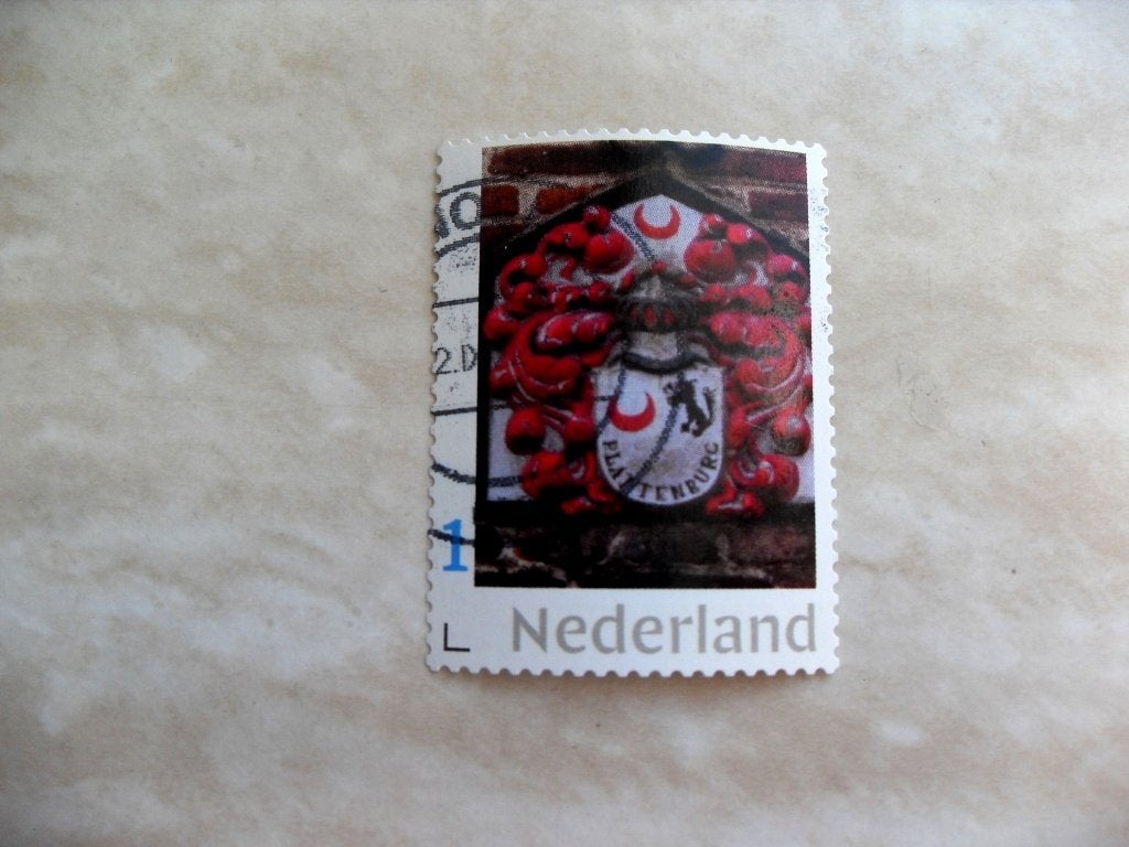 Nederland .pers.zegel., Ophalen of Verzenden, Gestempeld