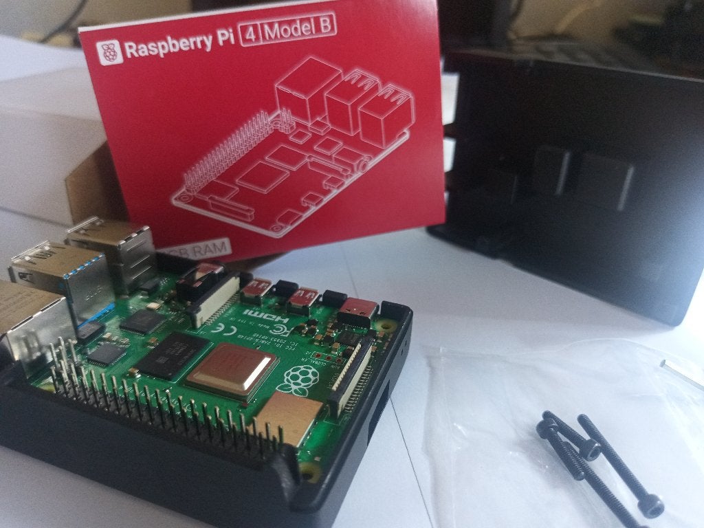 Raspberry PI 4, 4GB Set, Raspberry PI4, 4GB Ram, Verzenden, DDR4, Overige typen