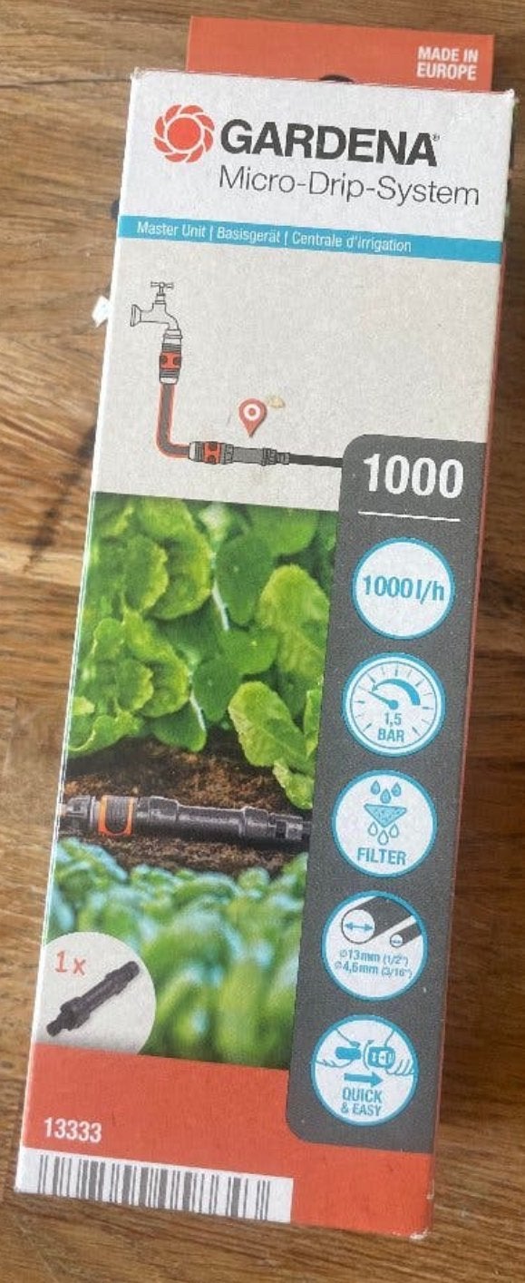 Gezocht micro drip gardena basis, Tuin en Terras, Ophalen of Verzenden, Zo goed als nieuw
