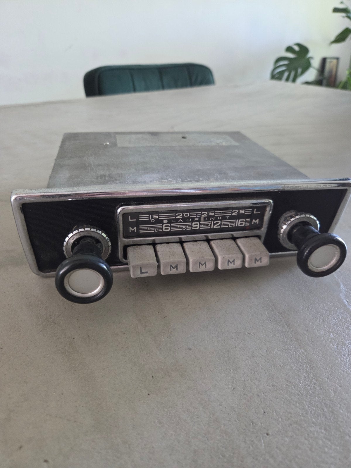 Vintage Blaupunkt Autoradio - Klassiek Model, Ophalen of Verzenden, Gebruikt