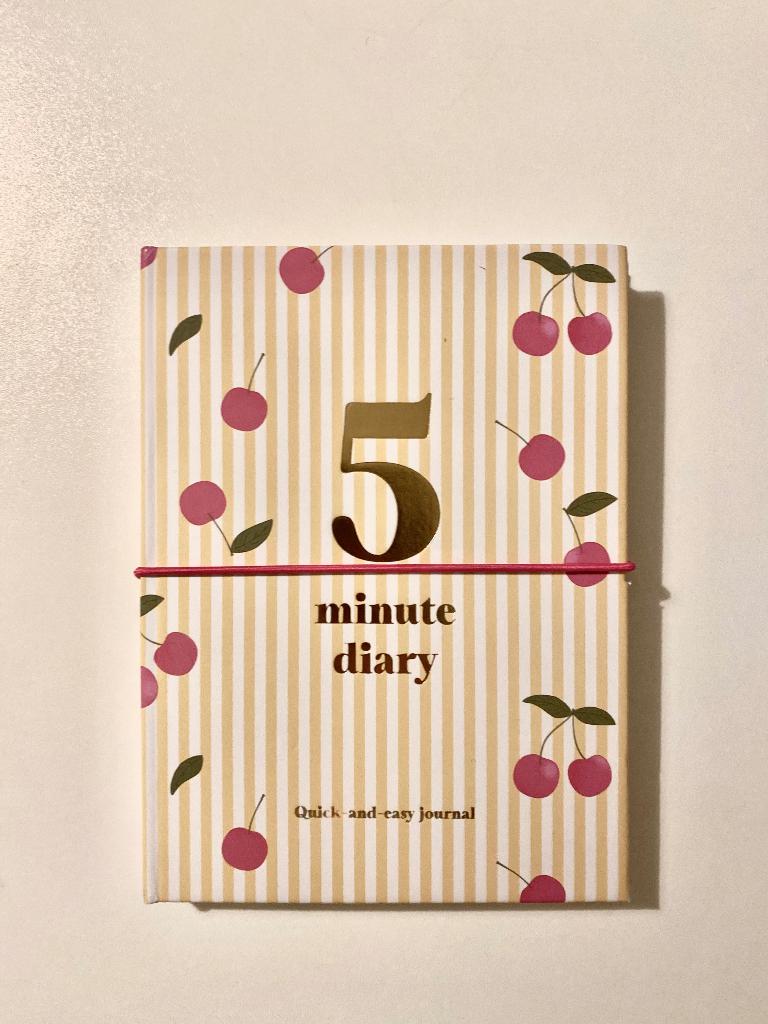 Nieuw ongebruikt journal dagboek 5 minute diary, Ophalen of Verzenden, Nieuw, Album of Boek, Overige merken