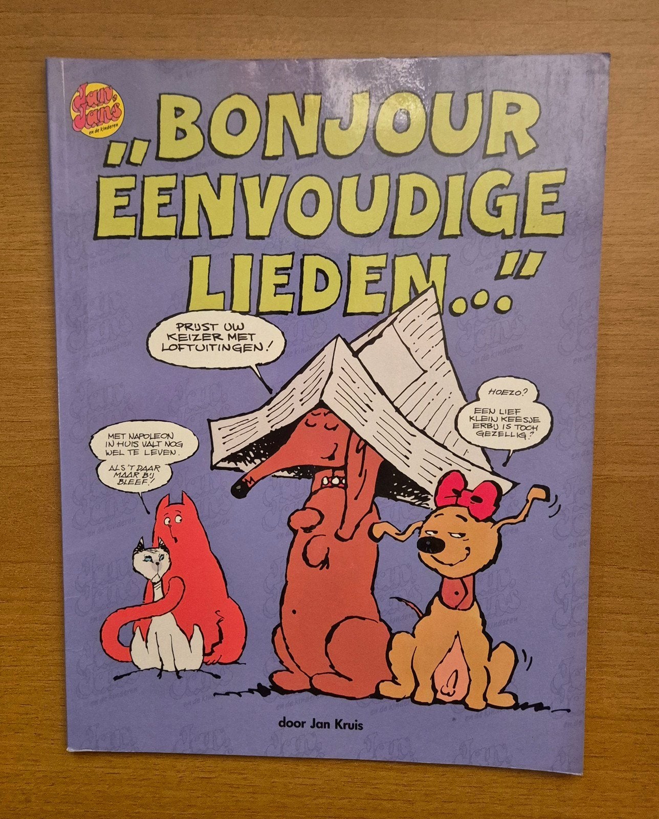 Jan, Jans en de Kinderen - Bonjour Eenvoudige Lieden, Eén stripboek, Ophalen of Verzenden, Gelezen, Jan Kruis