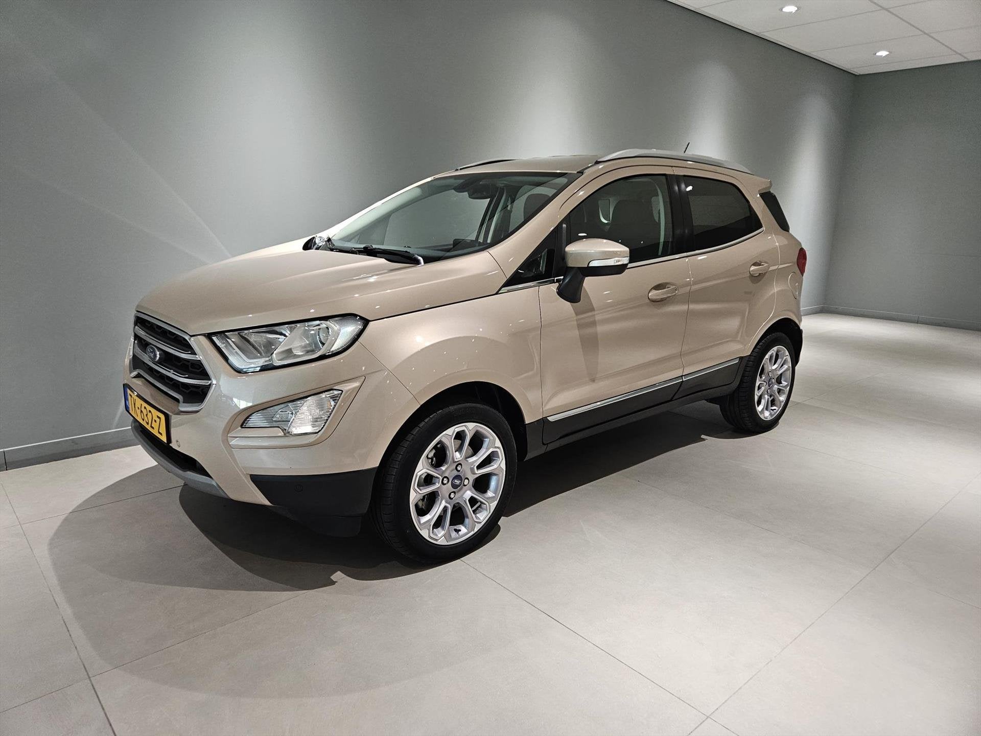 FORD Ecosport 1.0 EcoBoost 125pk Titanium Navi/ Clima/ Stoel, Voorwielaandrijving, Ecosport, Origineel Nederlands, Bedrijf