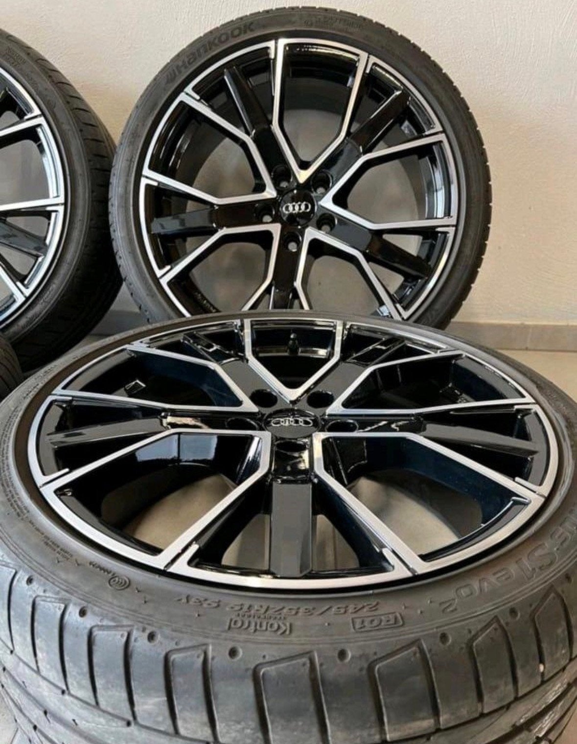 Audi A6 origineel set Hankook 245-35-19, Auto-onderdelen, Banden en Velgen, Banden en Velgen, Personenwagen, Zomerbanden, Ophalen