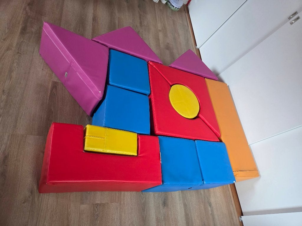 Speelblokken foam blokken, Kinderen en Baby's, Ophalen, Gebruikt, Overige typen