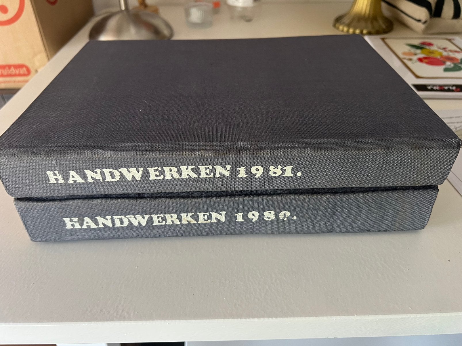 2 complete ingebonden jaargangen Handwerken 1980/81 Vintage, Boeken, Ophalen, Gelezen, Overige onderwerpen