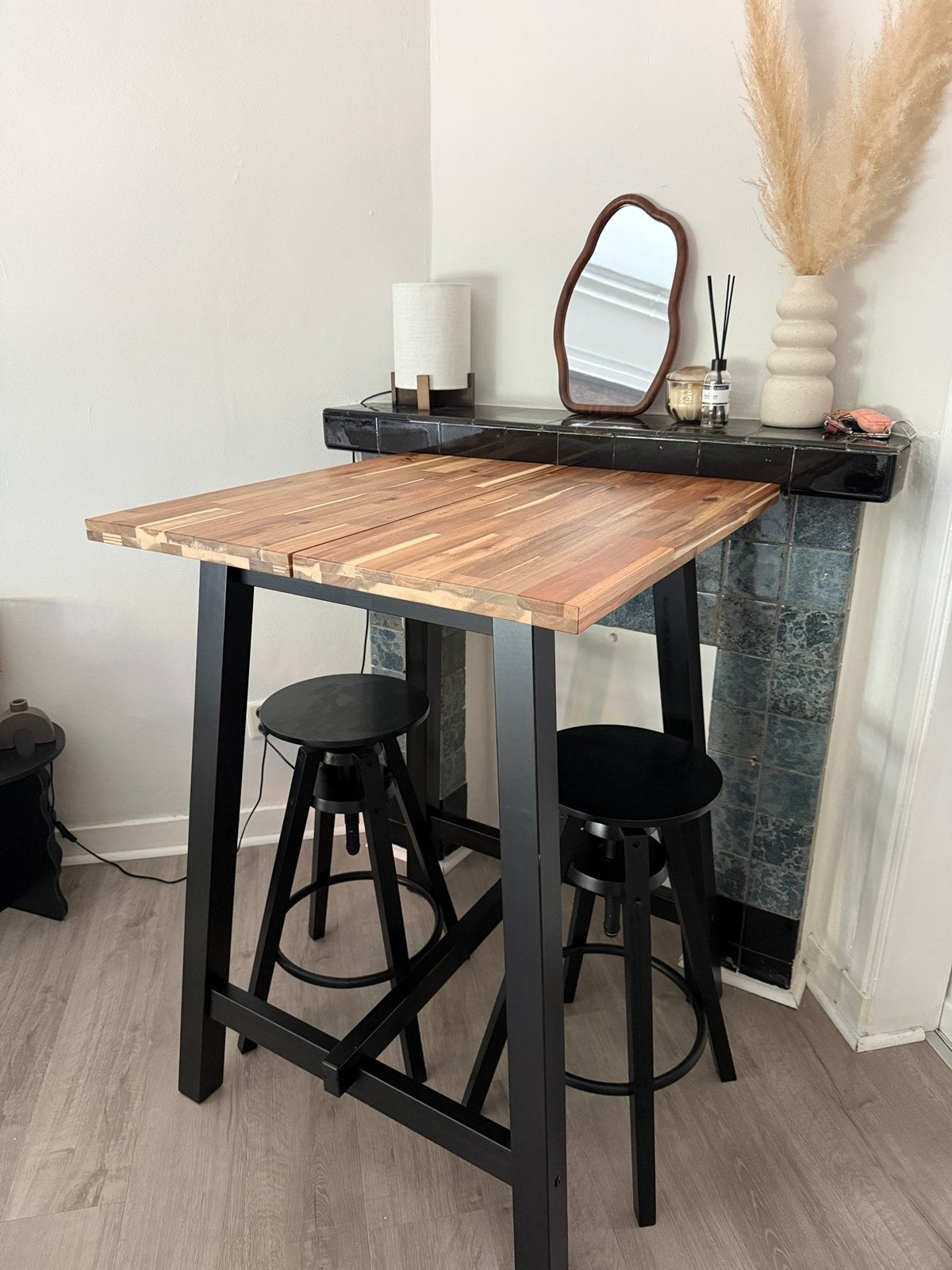 Ikea Bartafel 74x74x102 cm, Ophalen, Zo goed als nieuw