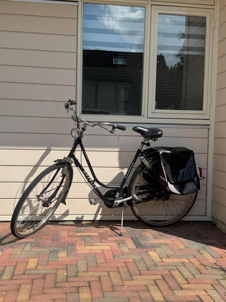 Gebruikte fiets Gazelle met nieuwe fietstas, Gebruikt, Versnellingen, Ophalen of Verzenden, Gazelle