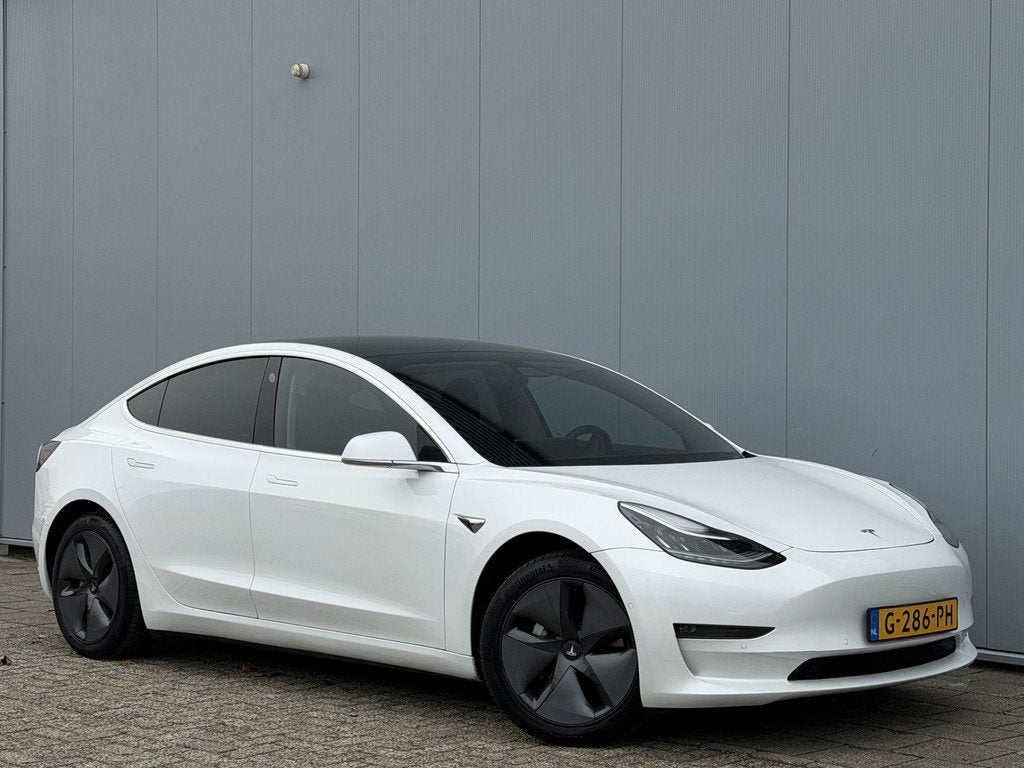 Tesla Model 3 Long Range AWD 75 kWh SOH 88,7%/Trekhaak/Autop, Auto's, Tesla, Automaat, Wit, 1000 kg, 560 km