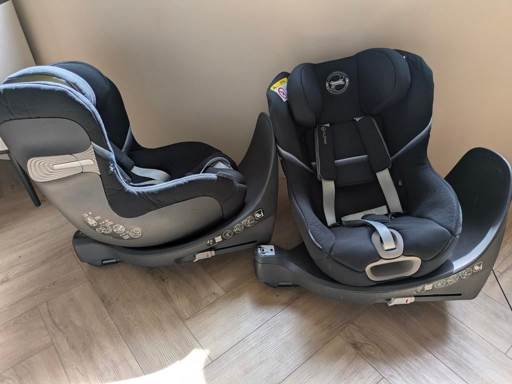 Cybex Sirona SX2 i-Size 360 autostoel zwart isofix, Verstelbare rugleuning, Gebruikt, 0 t/m 18 kg, Isofix