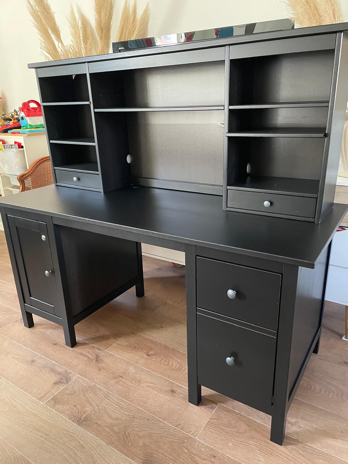 Hemnes bureau met bovenstuk, Ophalen, Gebruikt