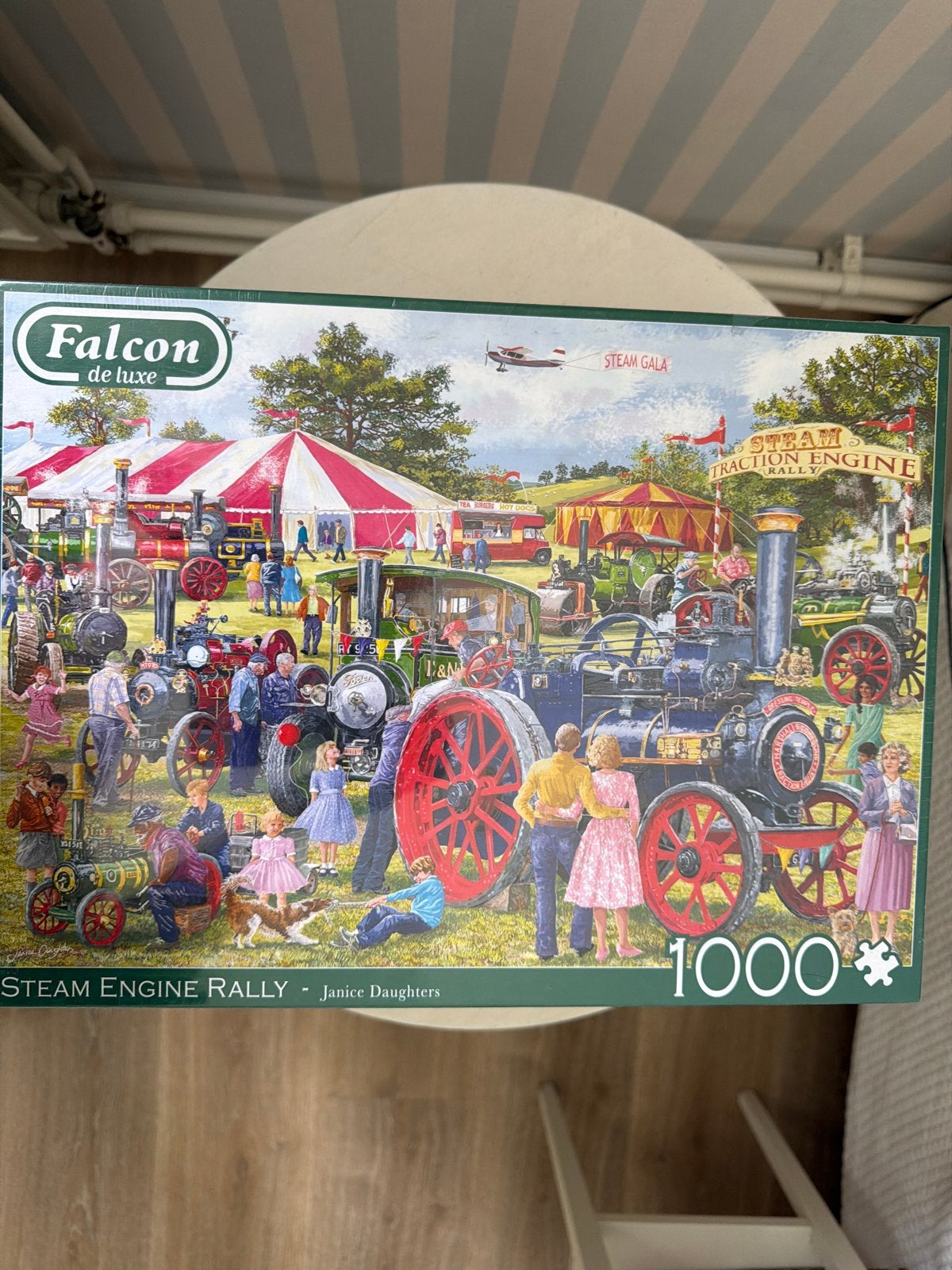 NIEUWE Falcon puzzel 1000 stSteam Engine Rally, Hobby en Vrije tijd, Ophalen of Verzenden, 500 t/m 1500 stukjes, Nieuw, Legpuzzel