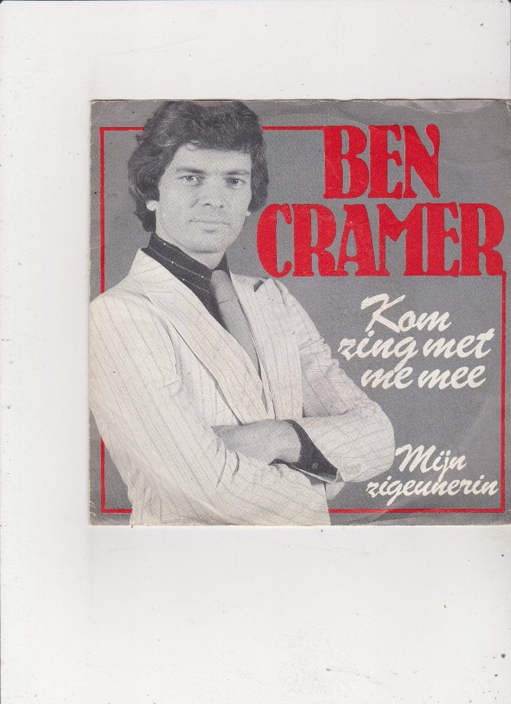 Single Ben Cramer - Kom zing met me mee, Ophalen of Verzenden, Gebruikt, 7 inch, Nederlandstalig