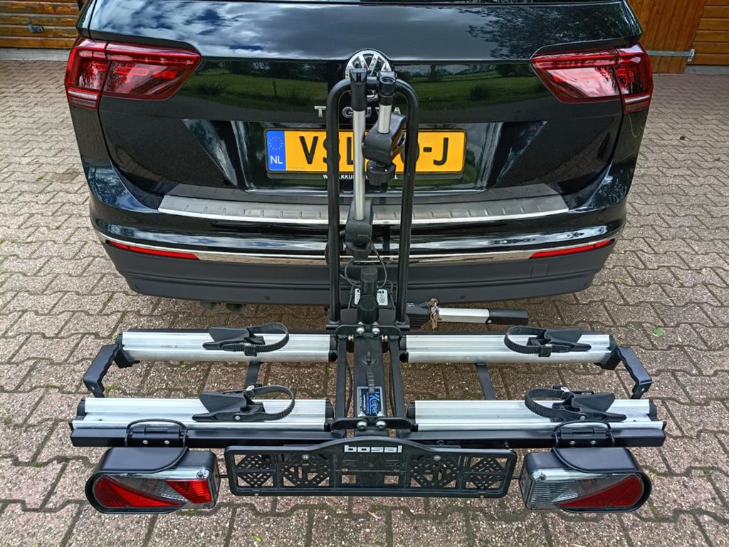 BOSAL Tourer fietsendrager, in- en neerklapbaar en oprijgoot, Auto diversen, Fietsendragers, Ophalen, Elektrische fiets, -, Bosal