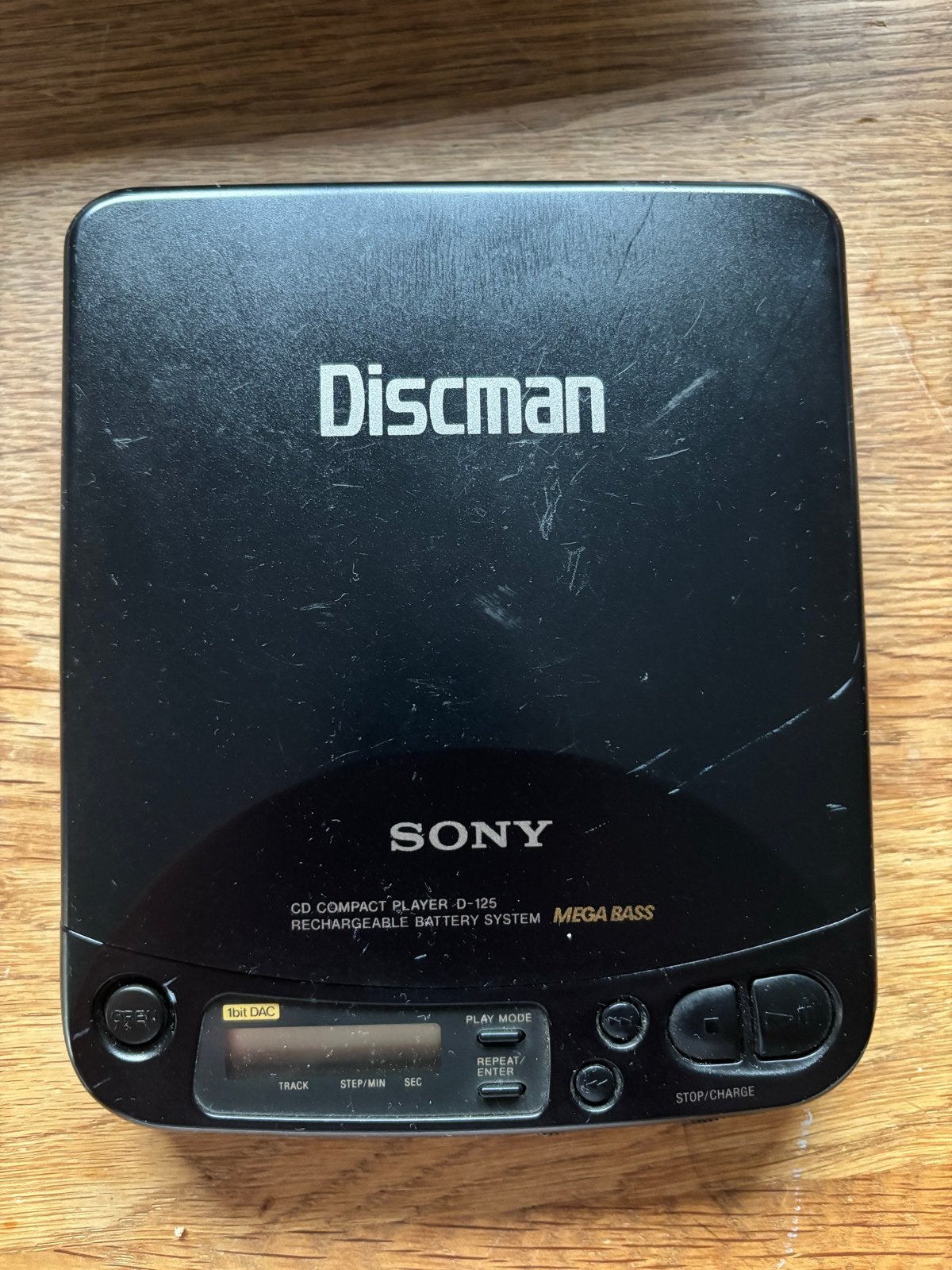 Sony Discman D-125 CD-speler - Vintage Audio, Ophalen of Verzenden, Discman