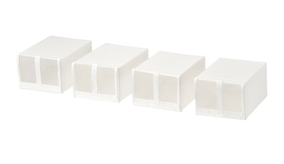 IKEA Skubb Schoenendoos stapelbaar 12 stuks, Huis en Inrichting, Ophalen, Zo goed als nieuw