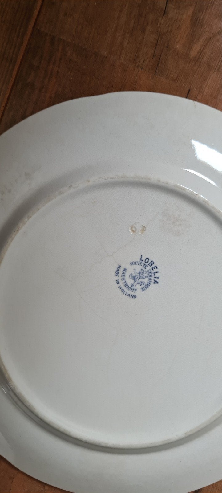 Antiek bord Villeroy en Boch "Lobelia", Ophalen of Verzenden