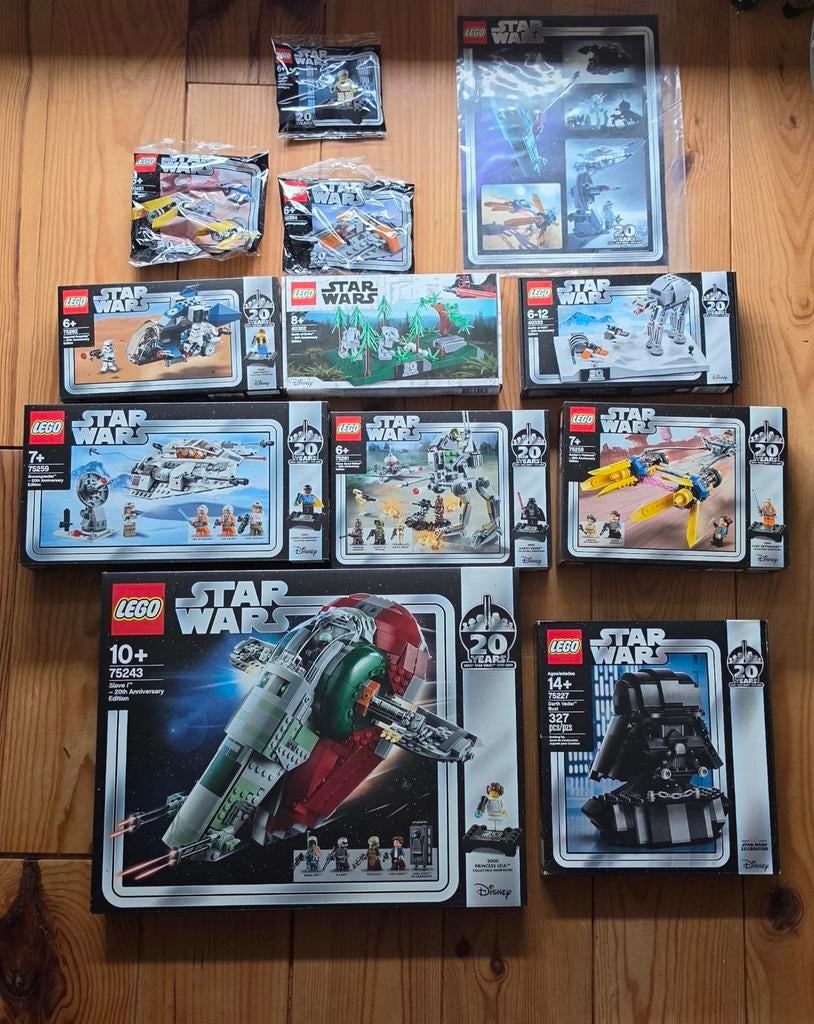 Lego Star Wars 20th anniversary (alle sets!), Star Wars, Lego, Nieuw, Ophalen of Verzenden